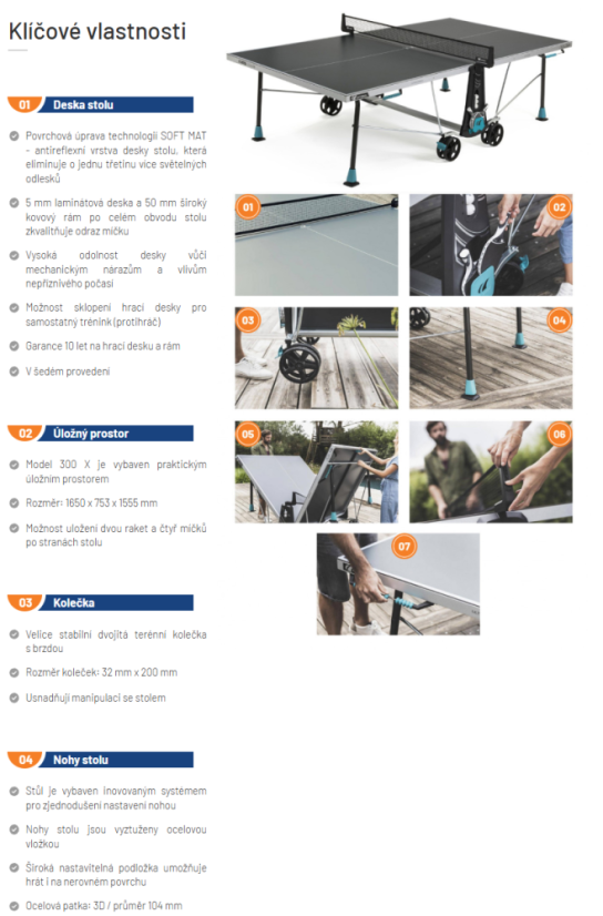 CORNILLEAU: 300 X CROSSOVER, šedý