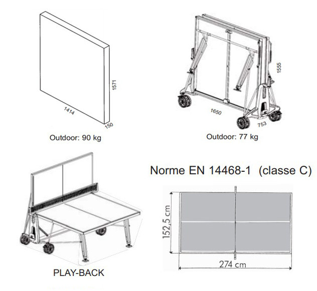 CORNILLEAU: 600 X CROSSOVER, antracit