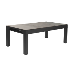 Jídelní deska pro CLASSIC POOL TABLE dřevo - pro tmavě šedý rám stolu