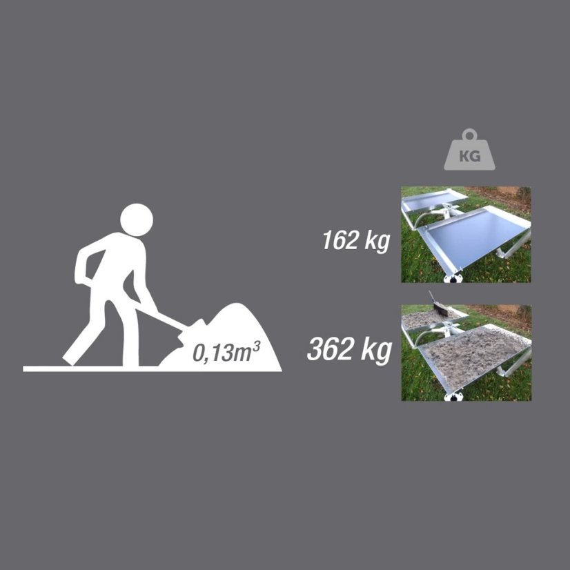 CORNILLEAU; Koryta na písek pro stůl PARK (set)