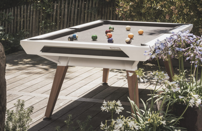CORNILLEAU: Origin Pool Table, bílý rám