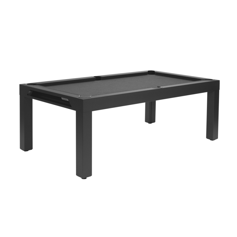 CORNILLEAU: Classic Pool Table, černý rám / tmavě šedé sukno