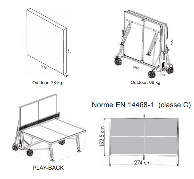 CORNILLEAU: 500 X CROSSOVER, antracit