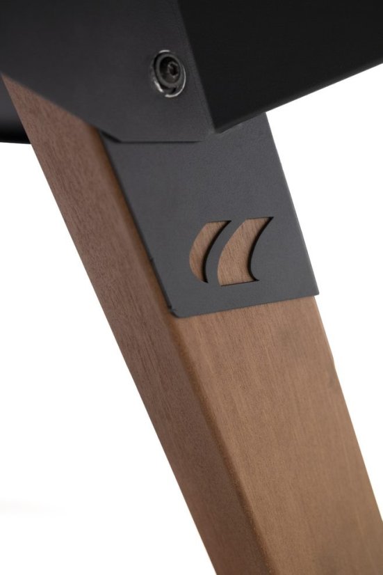 CORNILLEAU: Lifestyle Outdoor, černý rám / černý povrch hladký