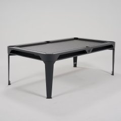 Kulečníkový stůl HYPHEN OUTDOOR, šedý rám, světle šedé plátno
