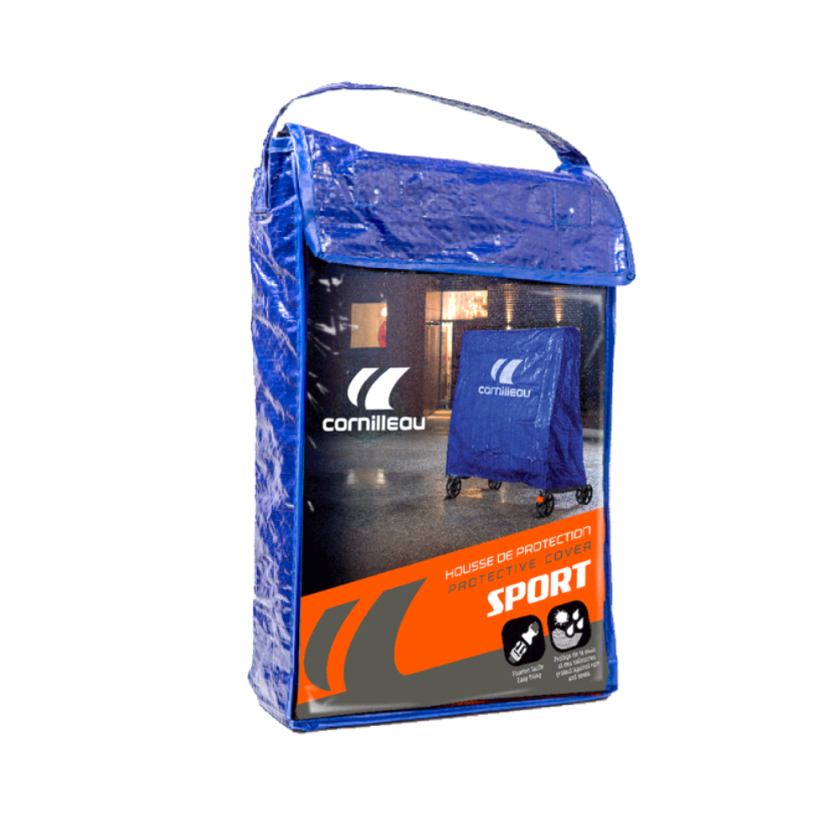 CORNILLEAU; Kryt tenisového stolu SPORT, modrý - Polyehtylen