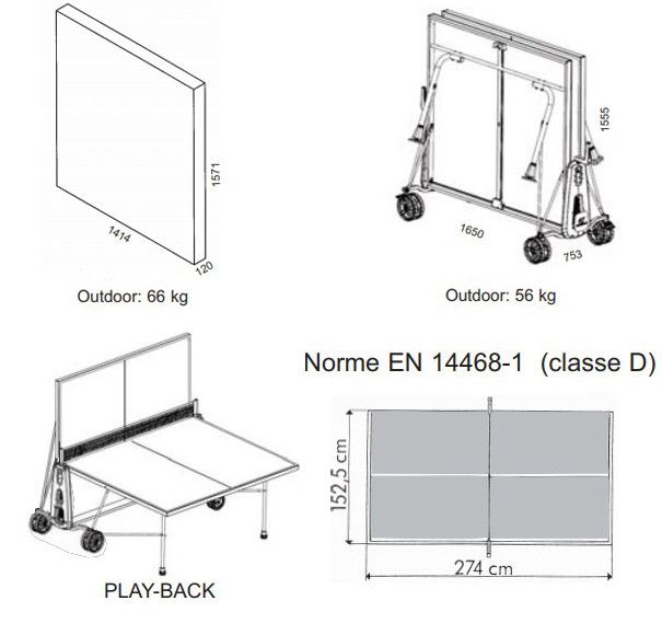 CORNILLEAU: 300 X CROSSOVER, šedý