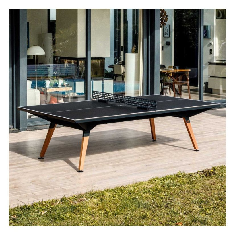 CORNILLEAU: Lifestyle Outdoor, černý rám / černý povrch hladký