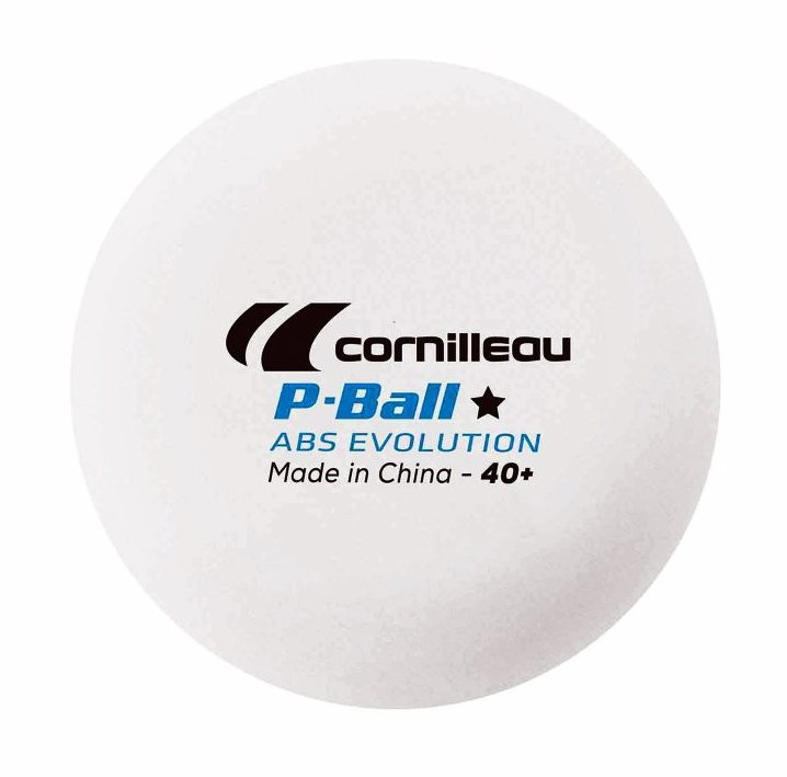 CORNILLEAU; P-BALL ABS EVOLUTION bílé, 6 ks