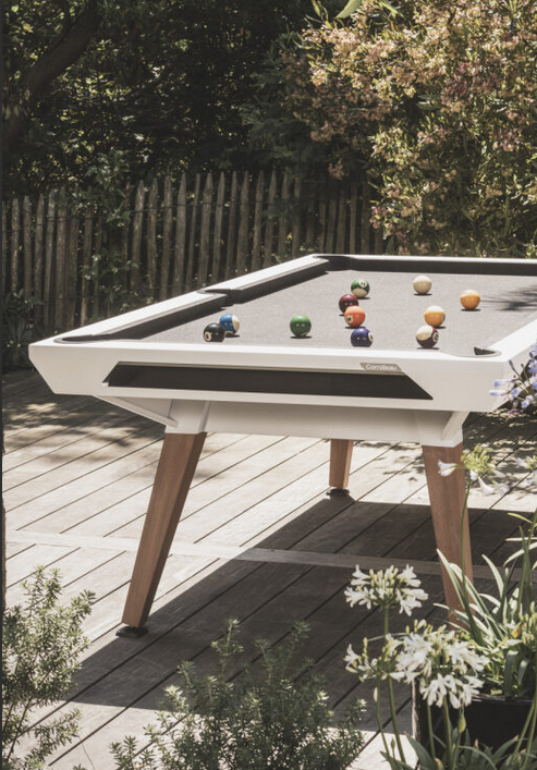 CORNILLEAU: Origin Pool Table, bílý rám
