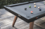CORNILLEAU: Origin Pool Table, černý rám