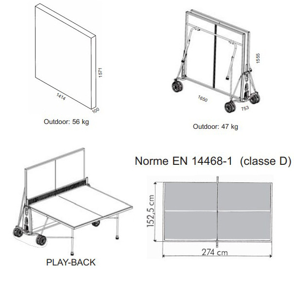 CORNILLEAU: 100 X CROSSOVER, šedý