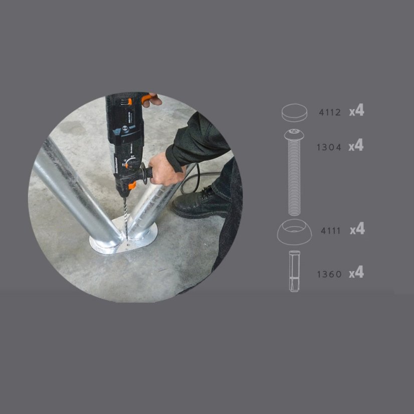 CORNILLEAU; PRO Park OUTDOOR stůl NEW, šedý