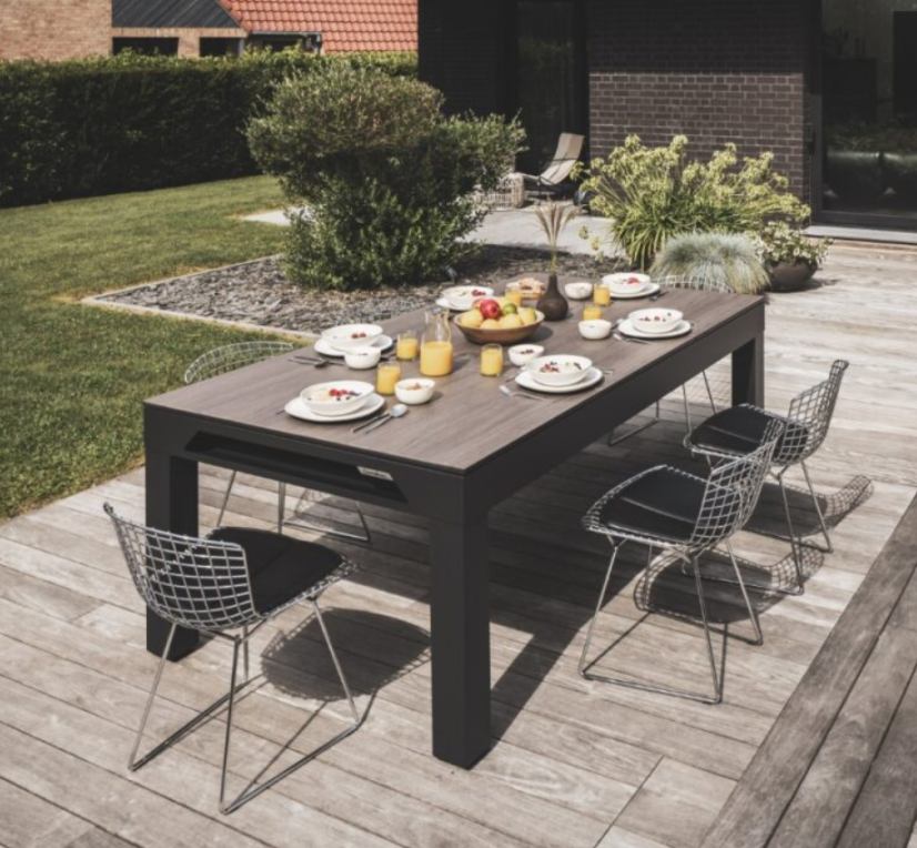 CORNILLEAU: Classic Pool Table - jídelní deska tři kusy, černý rám / dřevo