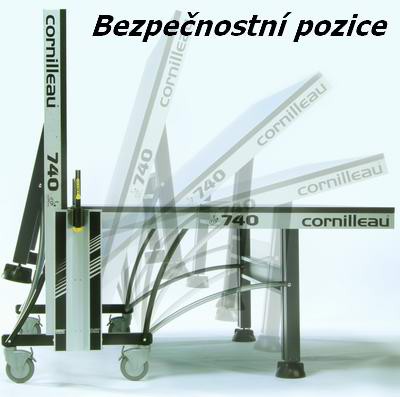 Stůl na stolní tenis CORNILLEAU Competition 640 ITTF, modrý