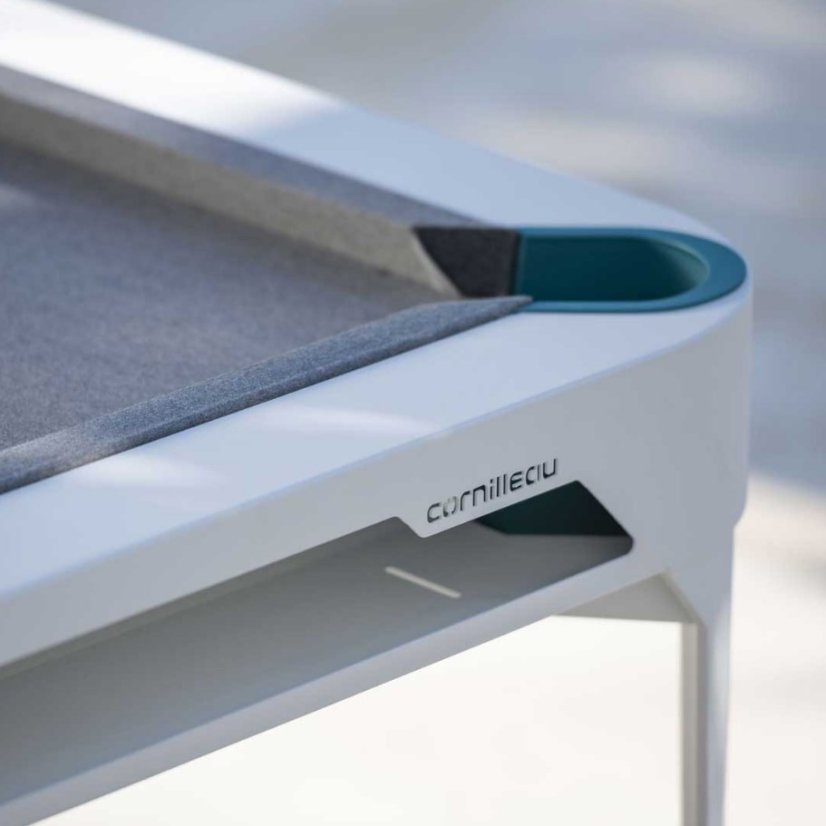 CORNILLEAU: Kulečníkový stůl HYPHEN OUTDOOR - kapsy /modrá