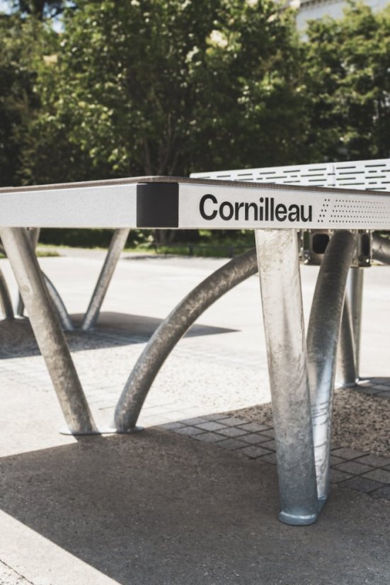 CORNILLEAU; PRO Park OUTDOOR stůl NEW, šedý