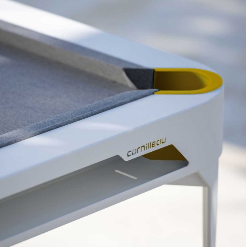 CORNILLEAU: Kulečníkový stůl HYPHEN OUTDOOR - kapsy /žlutá