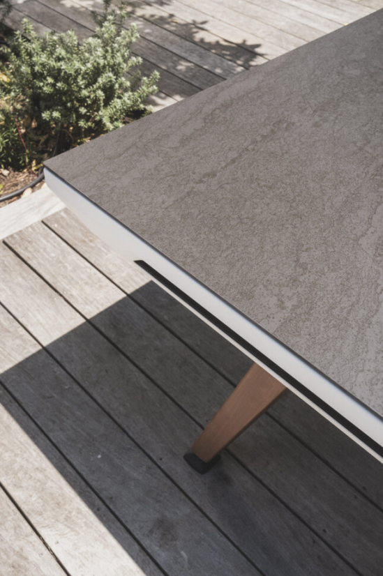 Jídelní deska pro ORIGIN OUTDOOR - kámen - pro bílý rám stolu