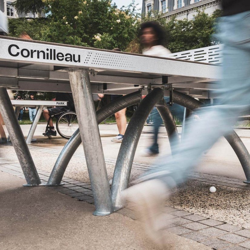 CORNILLEAU; PRO Park OUTDOOR stůl NEW, šedý