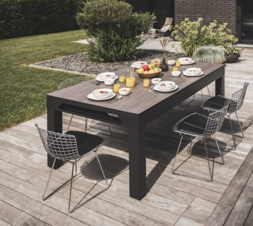 CORNILLEAU: Classic Pool Table - jídelní deska tři kusy, černý rám / dřevo