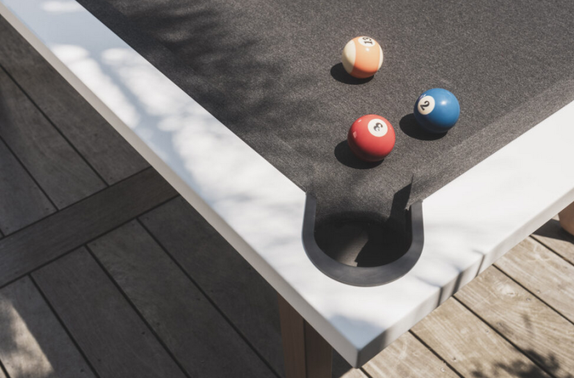 CORNILLEAU: Origin Pool Table, bílý rám