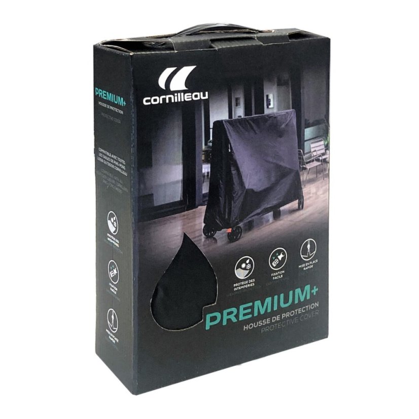 CORNILLEAU; Kryt tenisového stolu PREMIUM+ Polyester, šedý