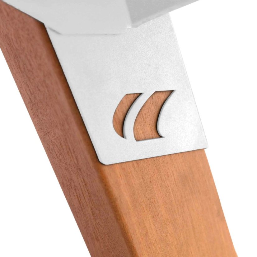 CORNILLEAU: Lifestyle Outdoor, bílý rám / černý povrch hladký