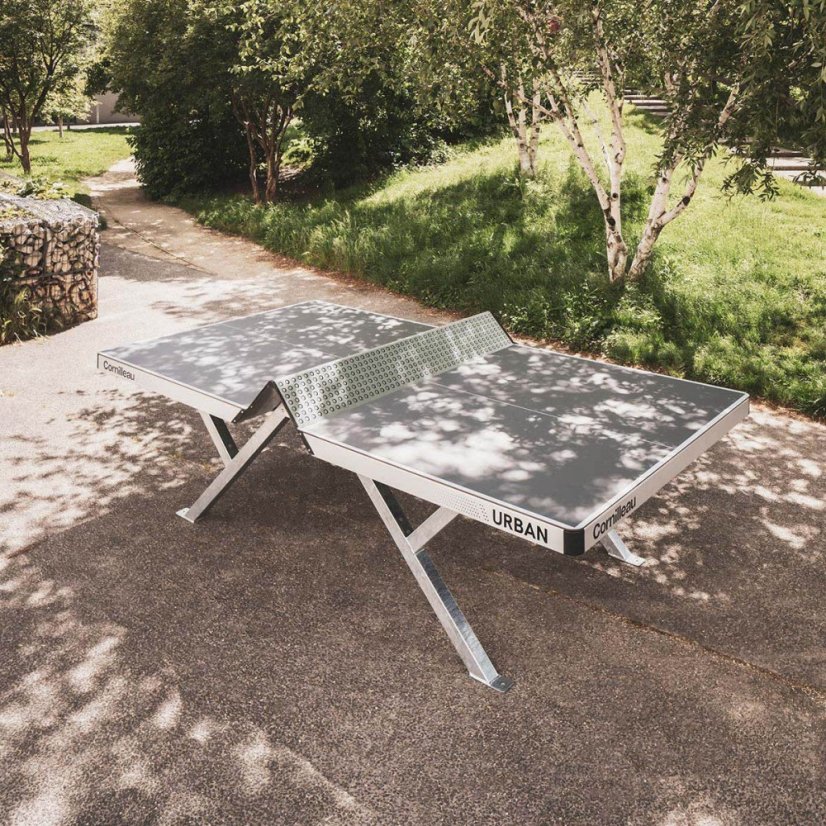 Stůl na stolní tenis CORNILLEAU URBAN Outdoor, šedý