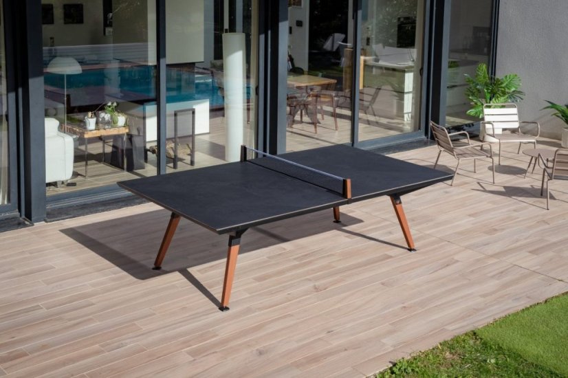 CORNILLEAU: Lifestyle Outdoor, černý rám / černý kámen