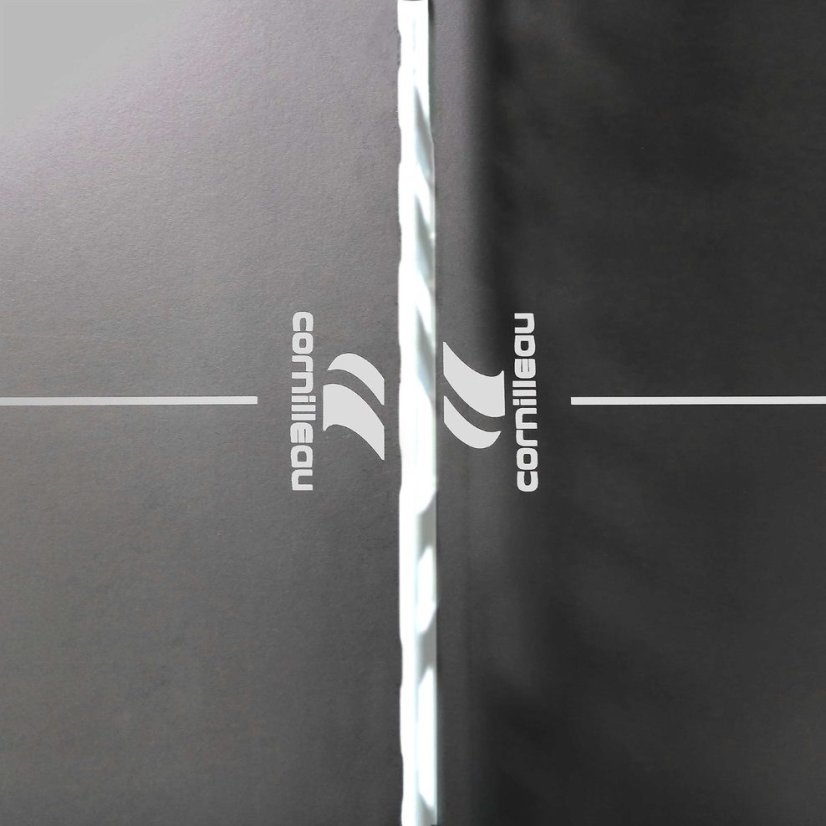 CORNILLEAU: Lifestyle Outdoor, bílý rám / černý povrch hladký