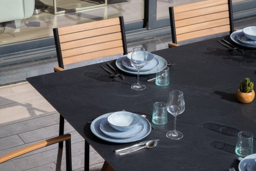 CORNILLEAU: Lifestyle Outdoor, černý rám / černý kámen