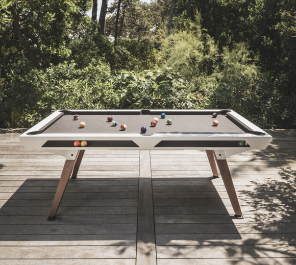 CORNILLEAU: Origin Pool Table, bílý rám